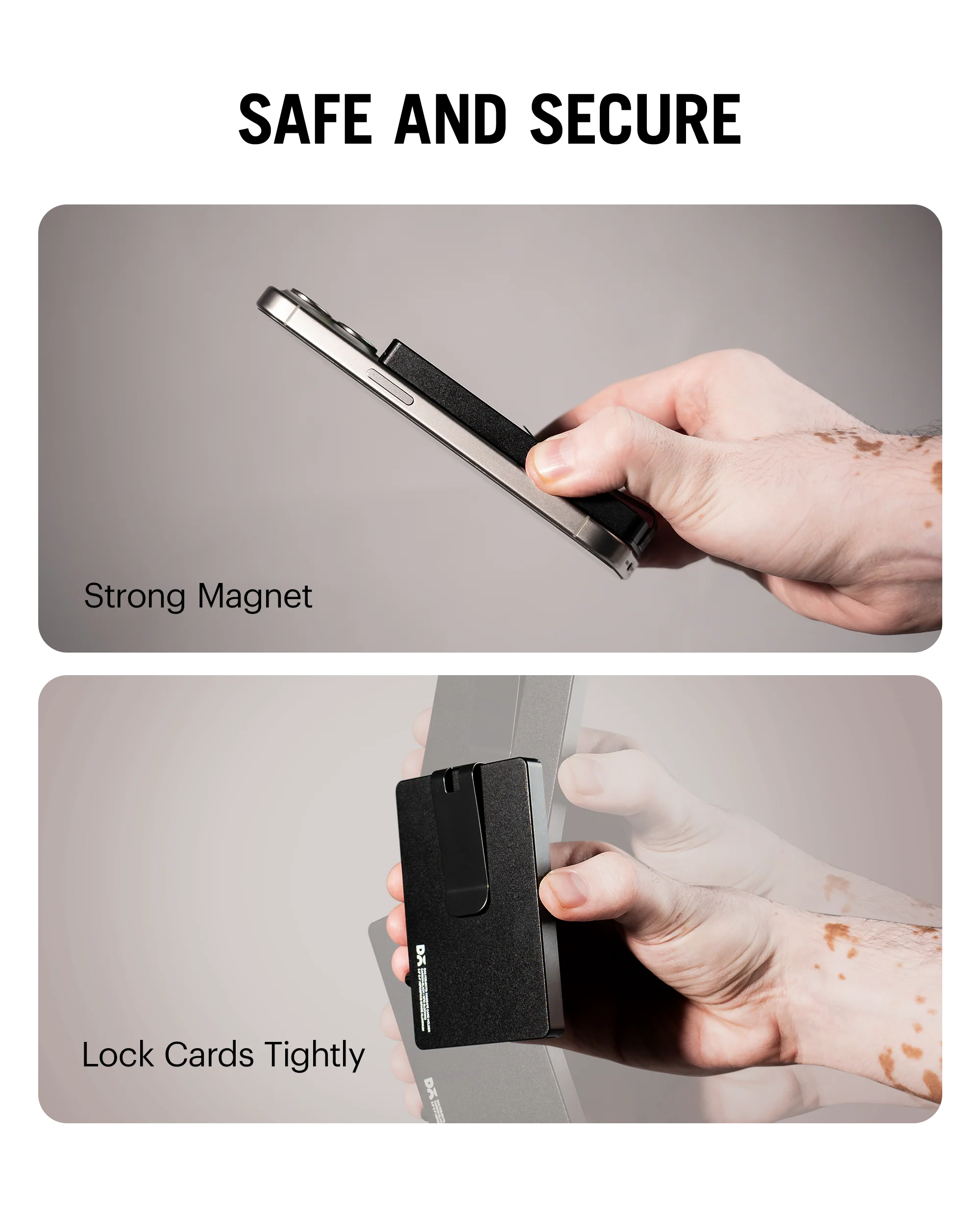 Analog RFID MagSafe Card Wallet with Money Clip - Image 23