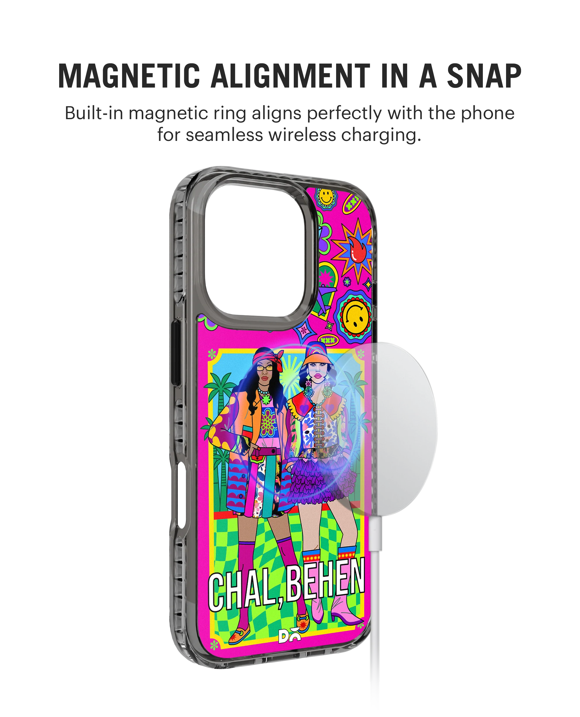 Chal Behen Stride 2.0 MagSafe Case Cover For iPhone 16 Pro Max - Image 3