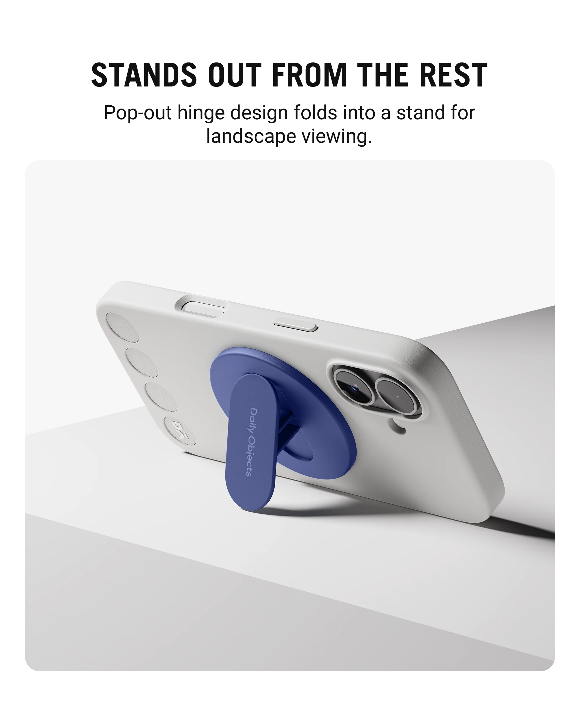 Cobalt Stack Phone Grip & Stand - Image 24