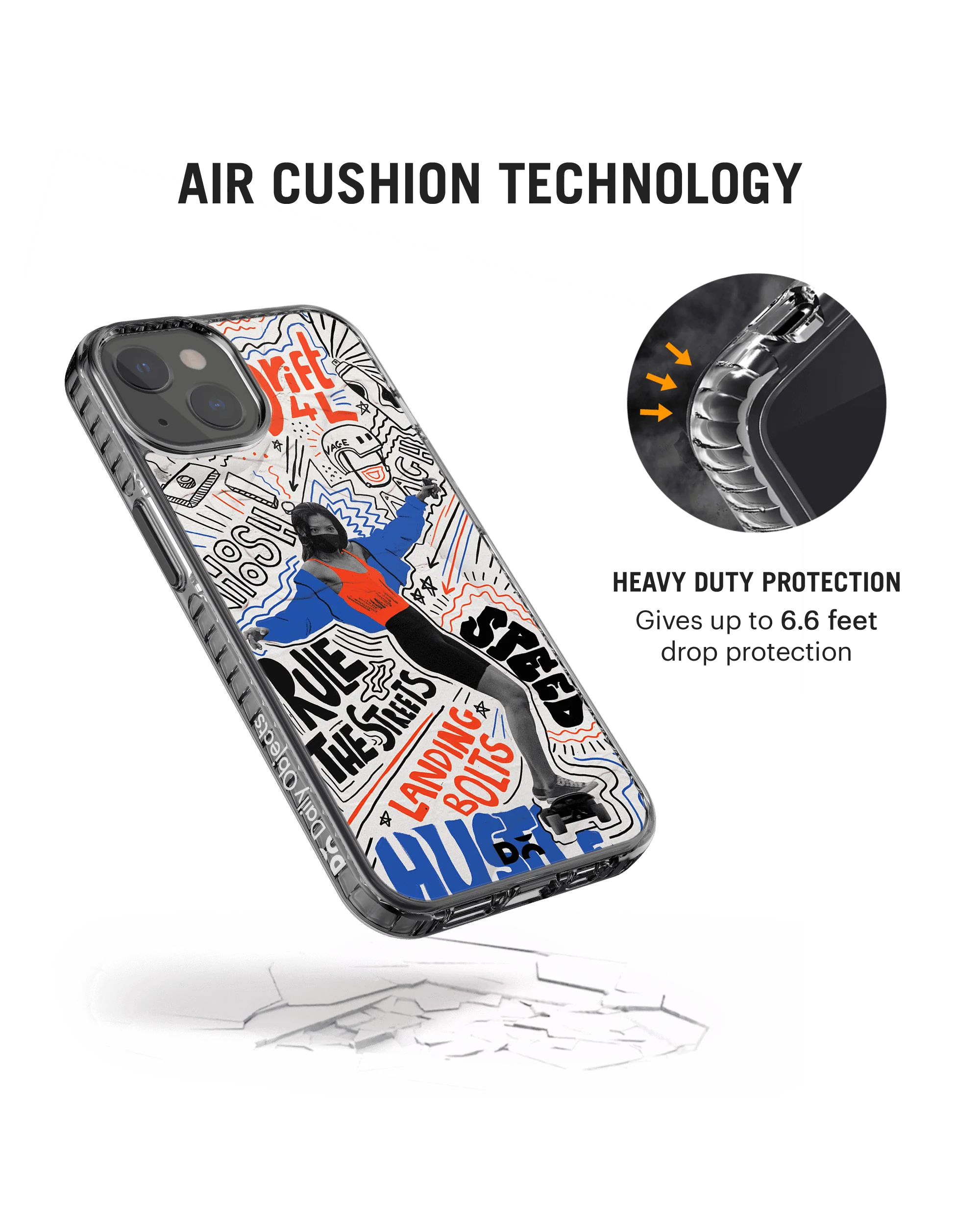 DailyObjects Drift4L Stride 2.0 Case Cover For iPhone 13 - Image 2