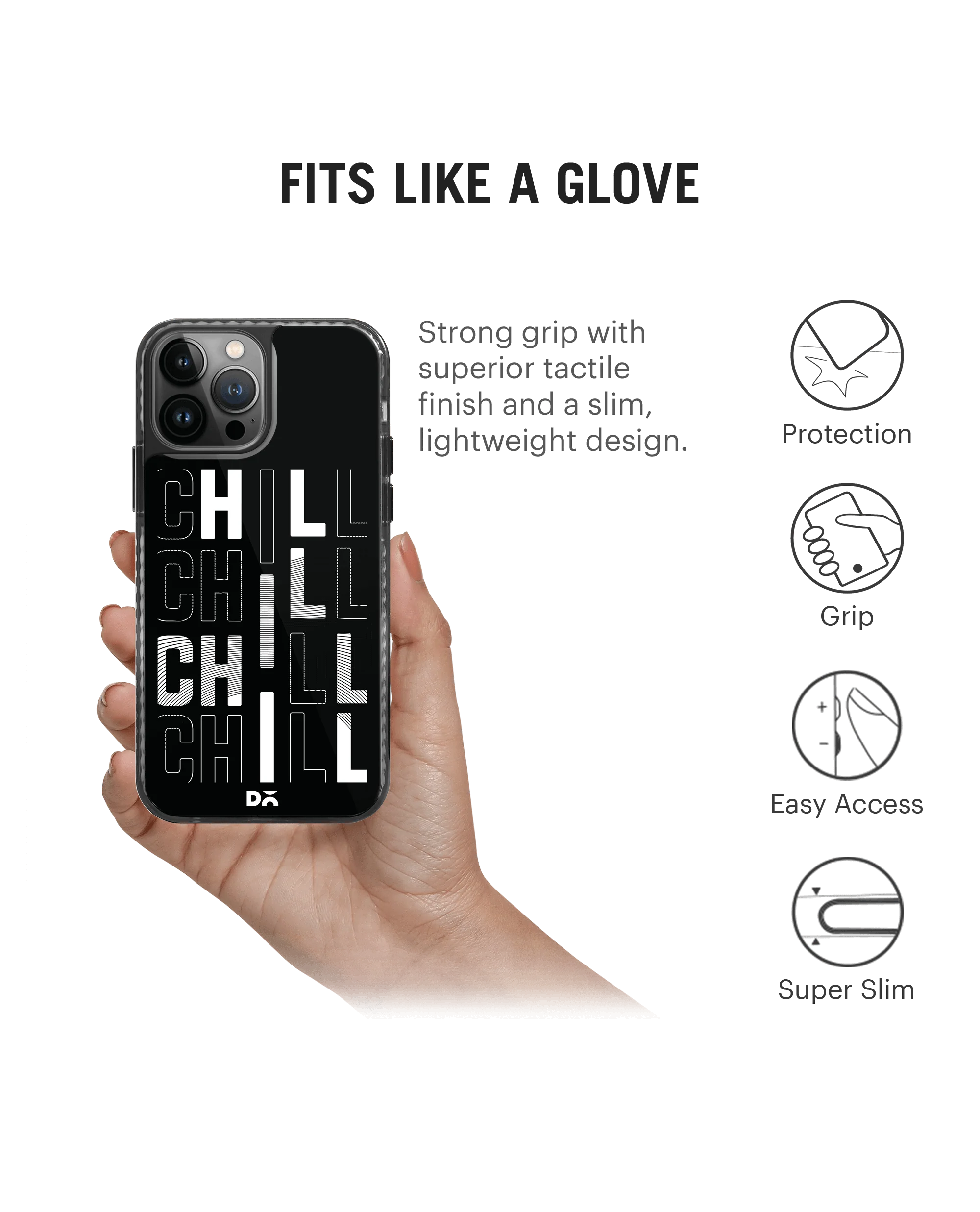 DailyObjects Lets Chill Stride 2.0 Case Cover For iPhone 13 Pro Max - Image 2