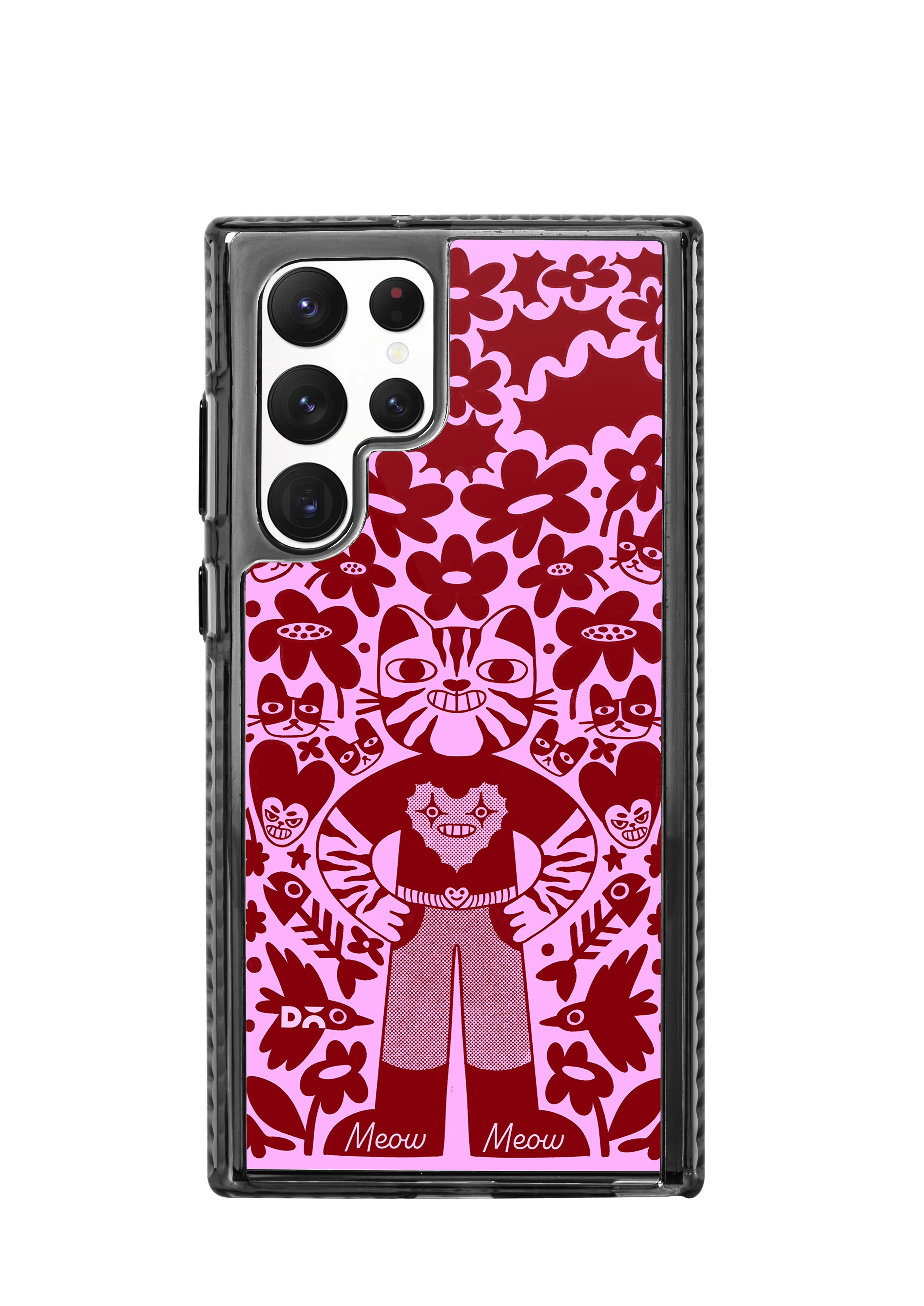 DailyObjects Purr Man Stride 2.0 Case Cover For Samsung Galaxy S23 Ultra