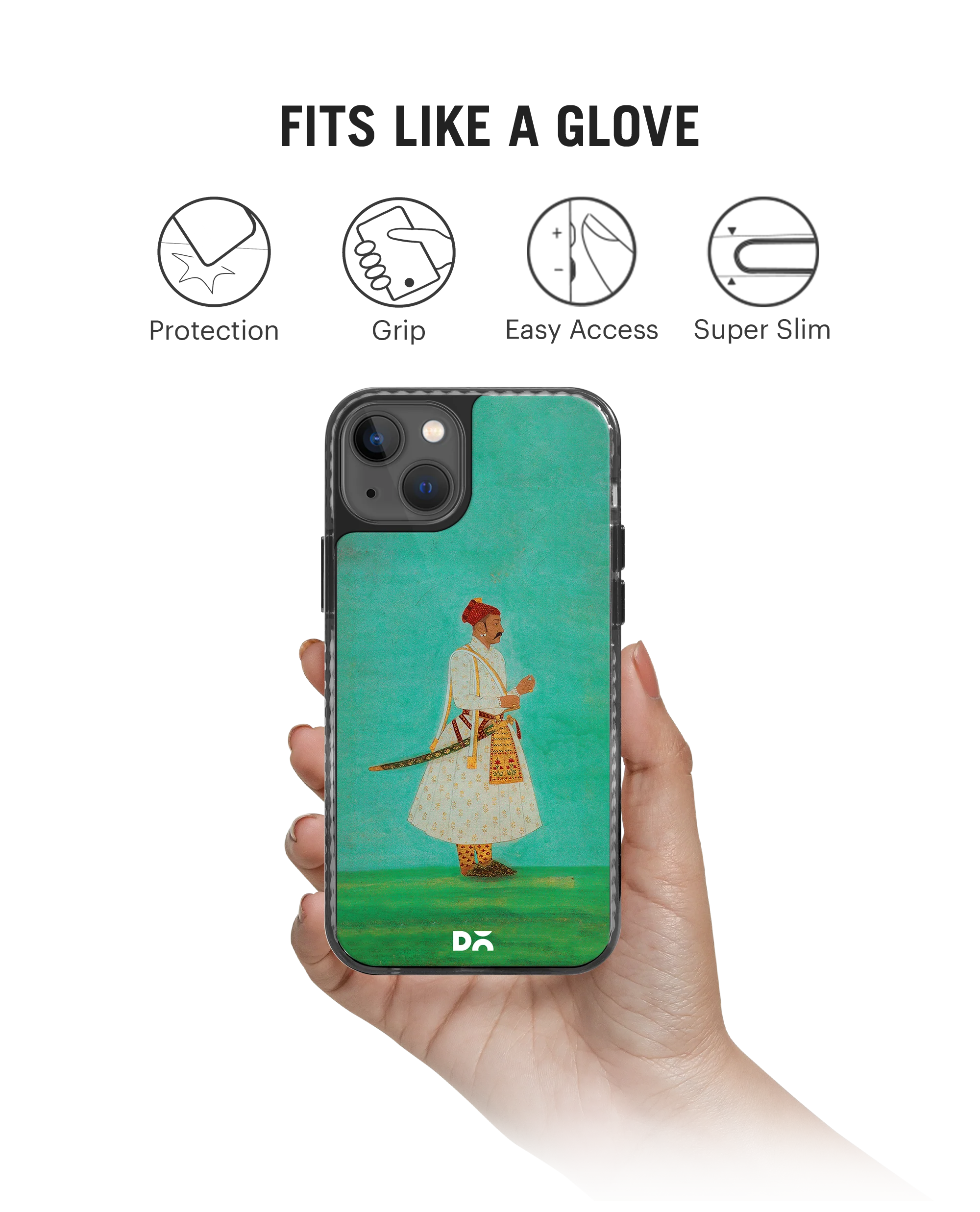 DailyObjects Rajput Warrior Full Stride 2.0 Phone Case Cover For iPhone 15 - Image 2
