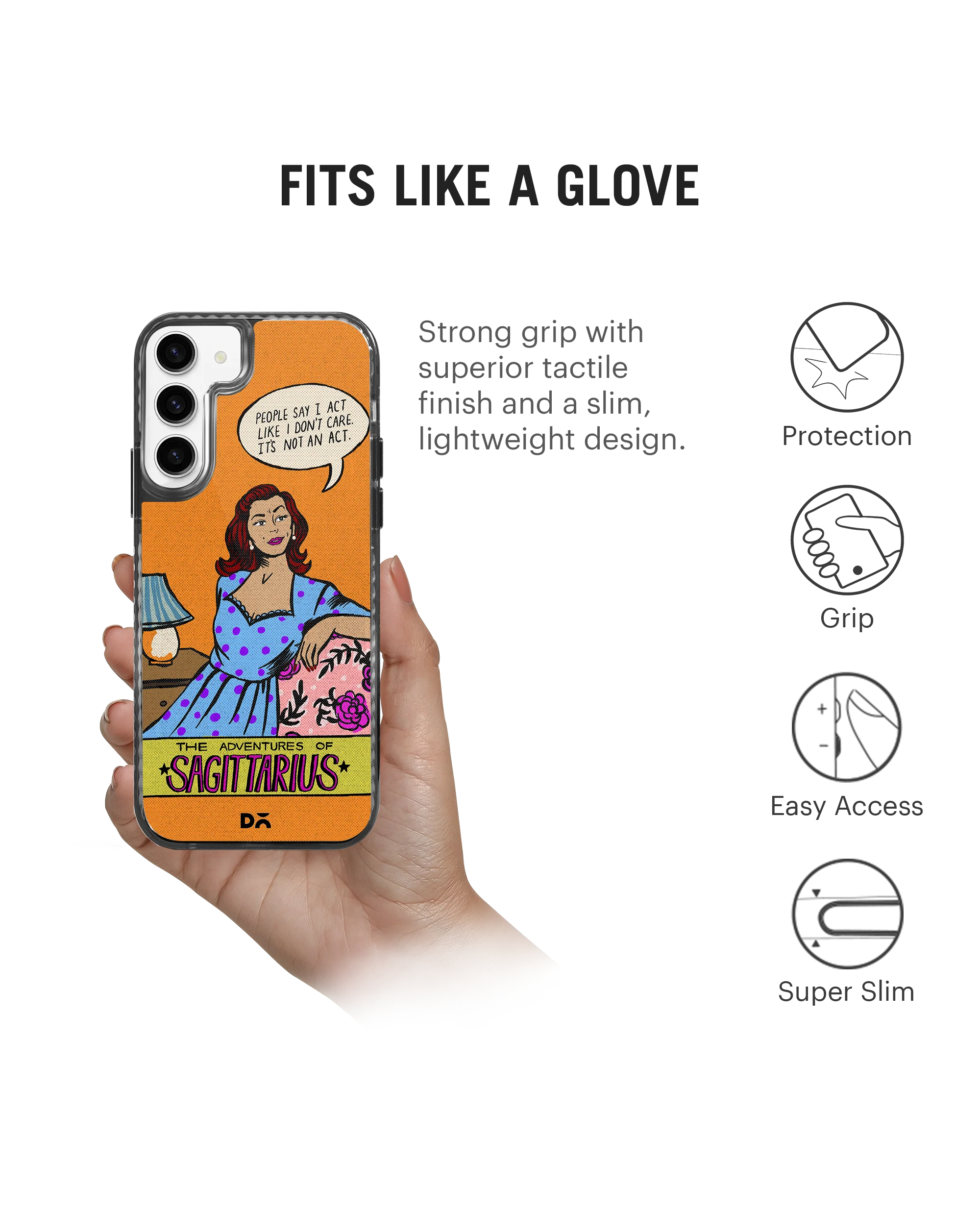 DailyObjects Sagittarius Stride 2.0 Case Cover For Samsung Galaxy S23 Plus - Image 5