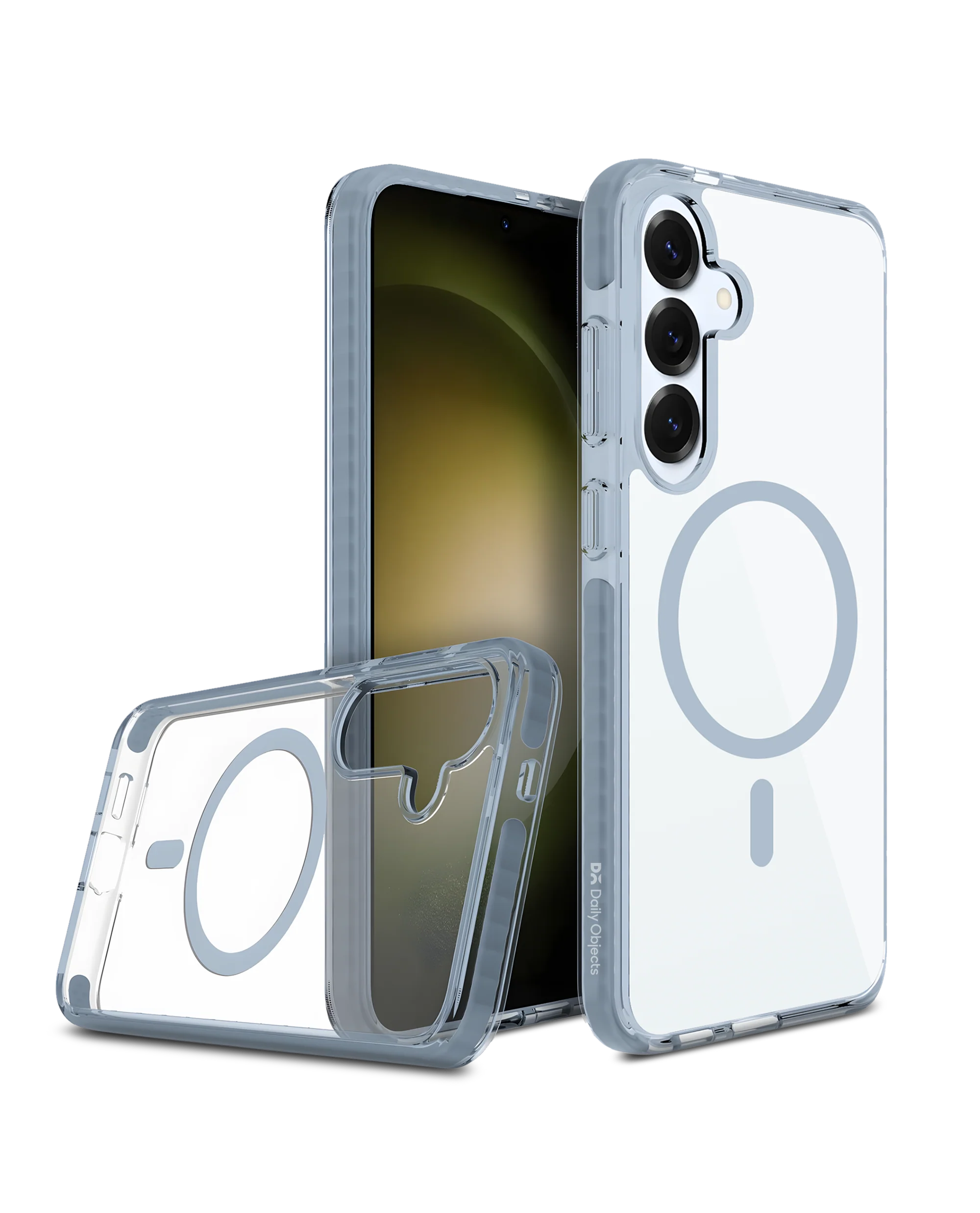 Grey Stride MagSafe Phone Case Cover For Samsung Galaxy S25 Plus - Image 3