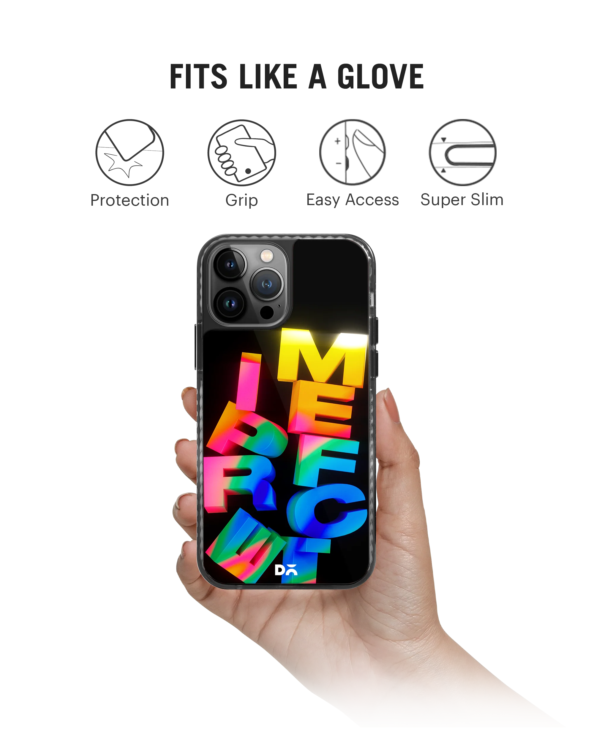 Imperfect Stride 2.0 Phone Case Cover For iPhone 15 Pro - Image 2