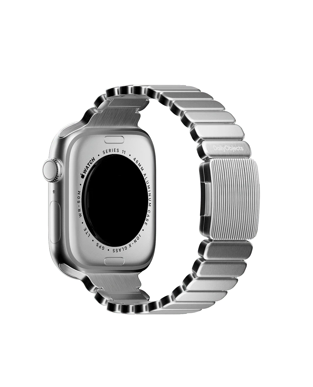 Noir Link Steel Apple Watch Band - Image 25