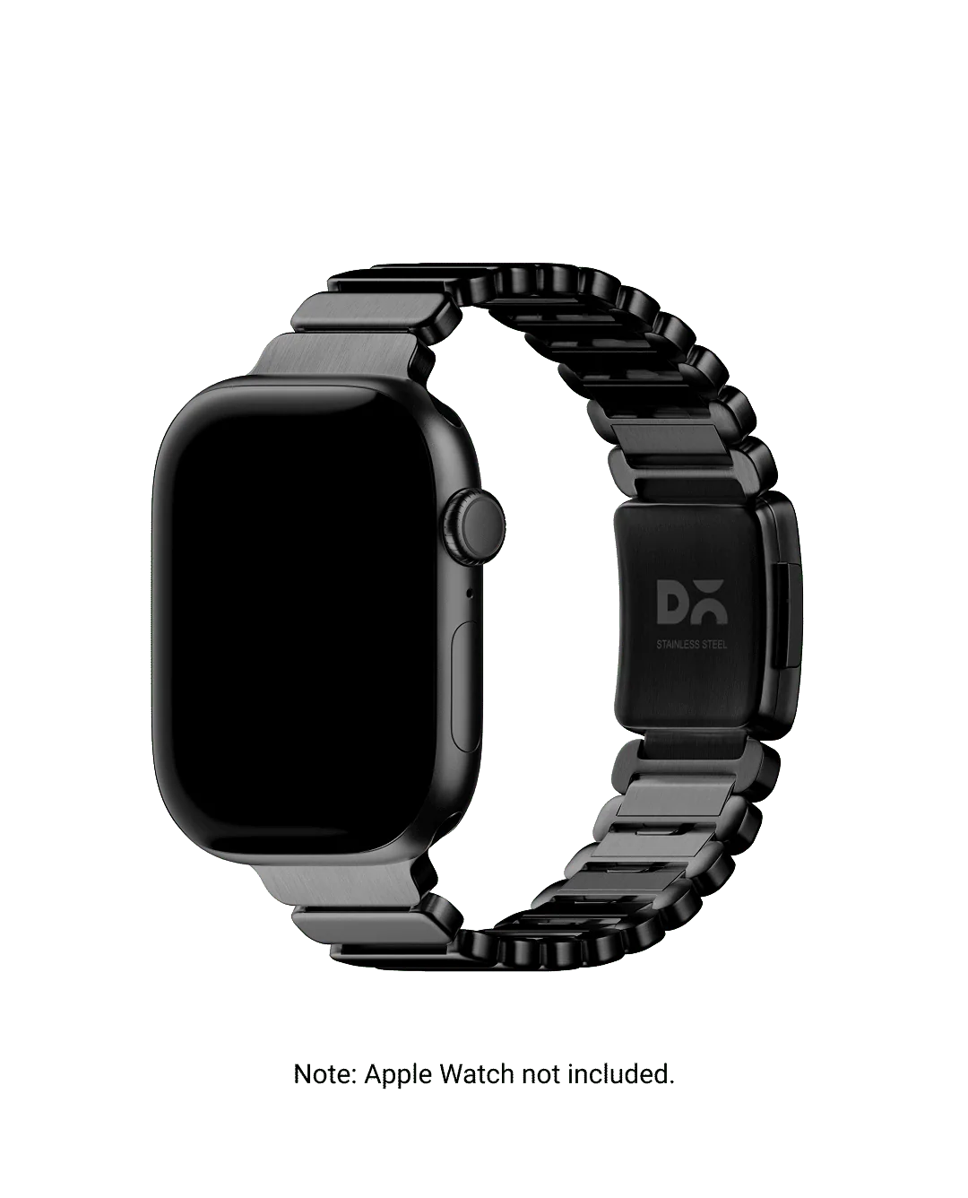 Noir Link Steel Apple Watch Band - Image 7