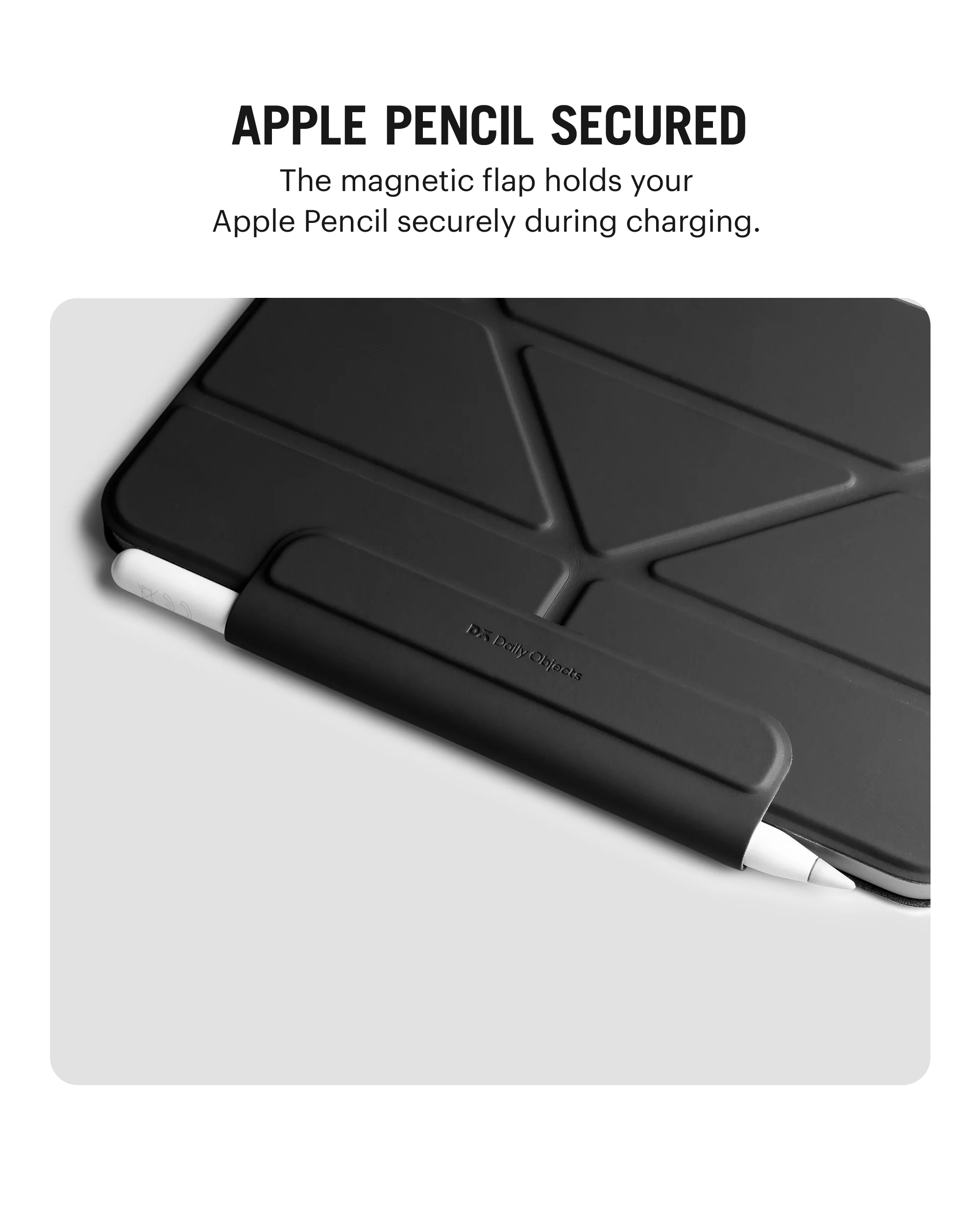 Pleat Y-Fold Magnetic iPad Case for iPad Pro 4 2020 12.9 Inch - Image 7