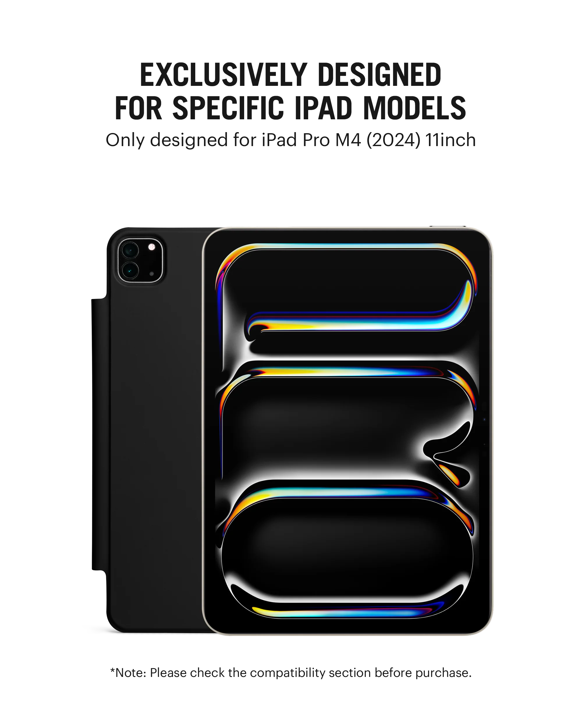 Pleat Y-Fold Magnetic iPad Case for iPad Pro 5 11 Inch - Image 5