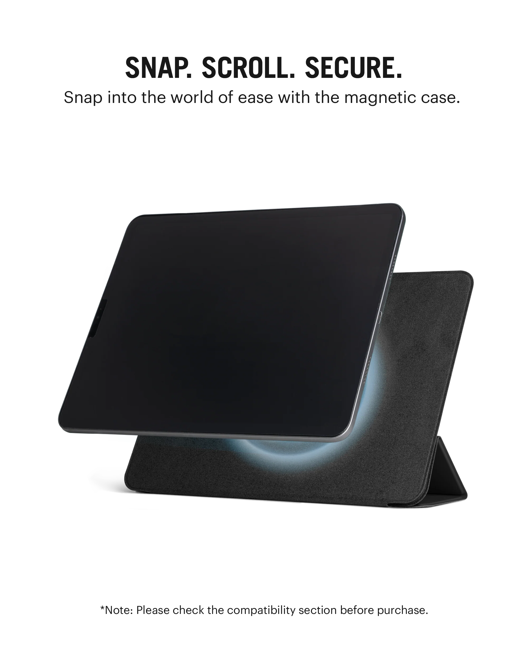 Pleat Y-Fold Magnetic iPad Case for iPad Pro 7th Gen 13 Inch - Image 2