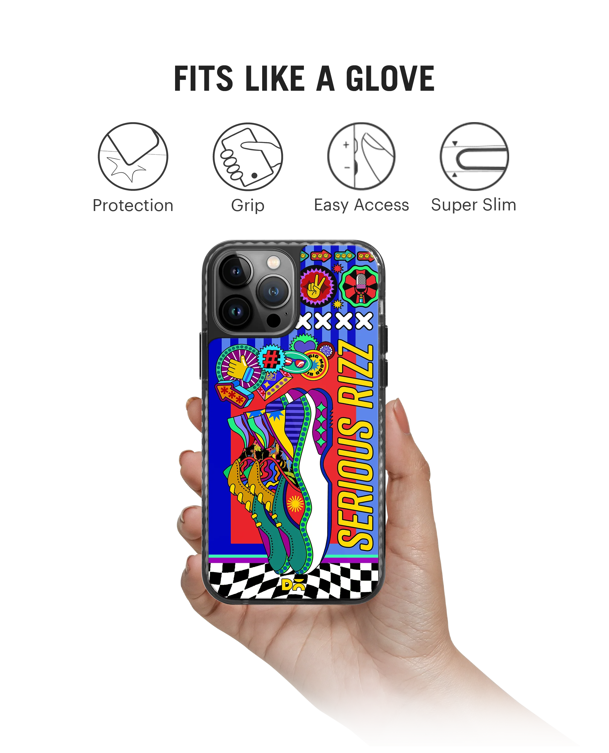 Serious Rizz Stride 2.0 Case Cover For iPhone 15 Pro - Image 2