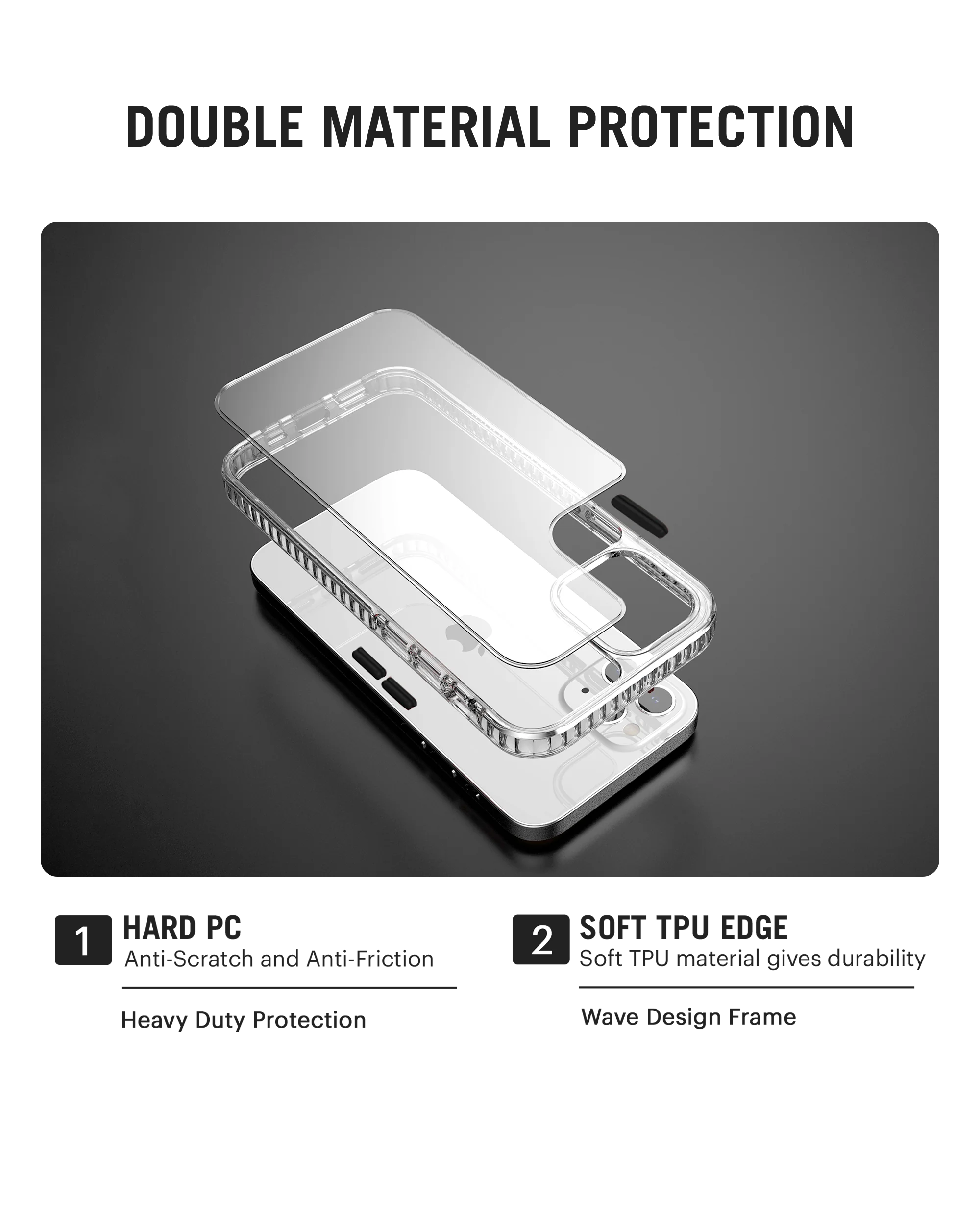Stride 2.0 Clear MagSafe Phone Case Cover For iPhone 16 Pro - Image 7